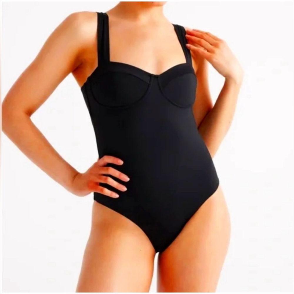 NWT Knix Swim Balcony Cup One-Piece Swimsuit